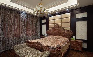 古典奢华欧式卧室软装装饰效果图
