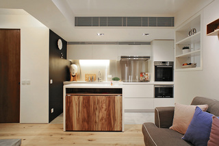 简约公寓开放式厨房设计