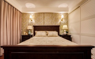 浪漫复古美式风格卧室设计装饰大全