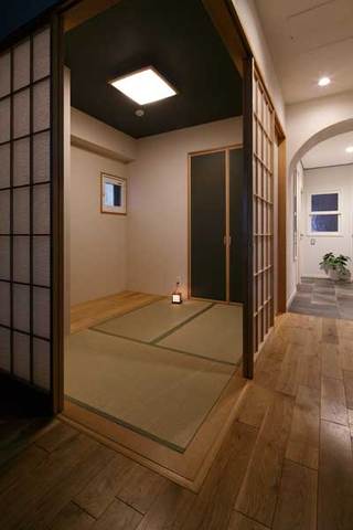 现代设计日式装修公寓卧室榻榻米设计