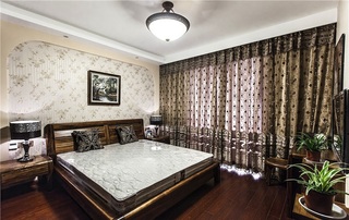 沉稳典雅中式新古典卧室装饰大全