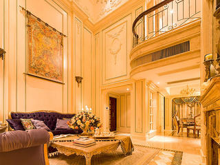 富丽堂皇欧式风格别墅室内设计装修欣赏图片