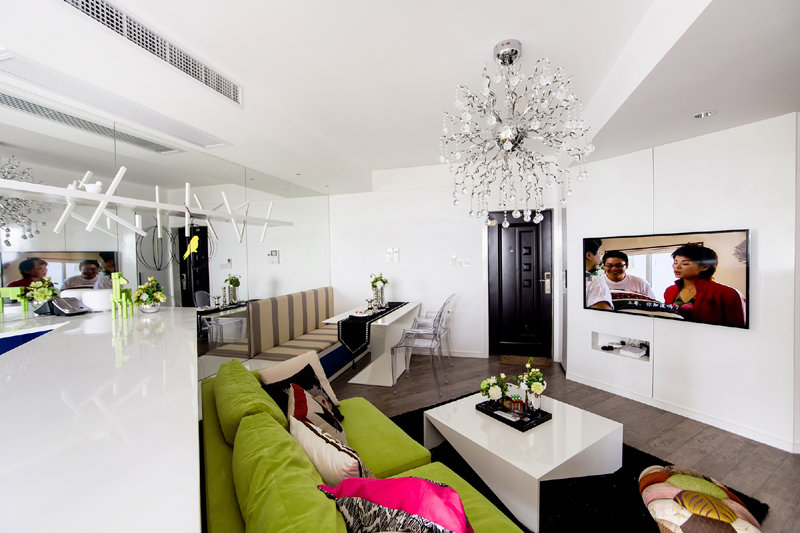 个性休闲简约北欧风格小户型公寓设计