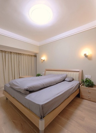 清新淡雅宜家日式风格卧室设计效果图
