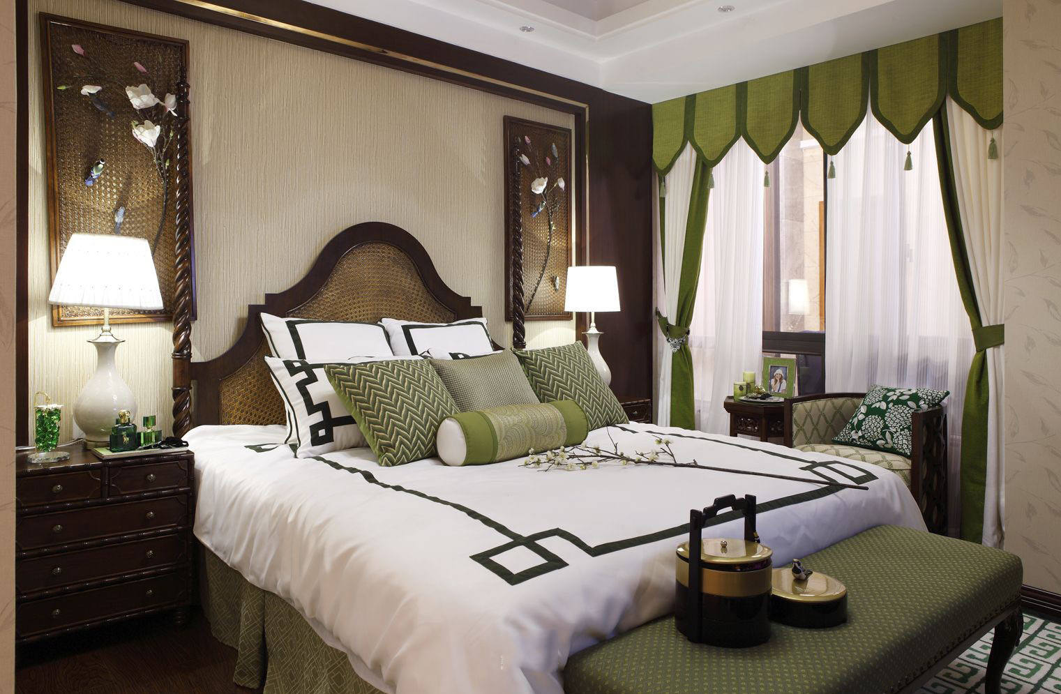 绿野仙踪混搭东南亚风格卧室装饰大全