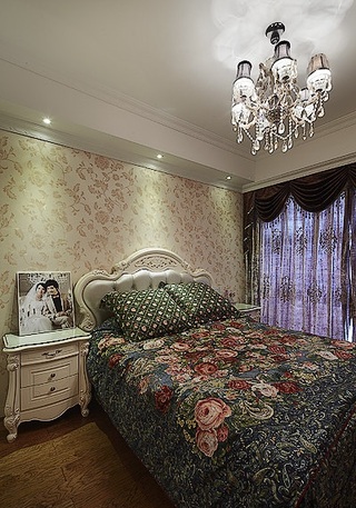 精致欧式碎花新古典卧室装饰设计大全