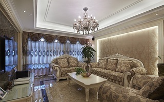 奢华精美欧式客厅装饰大全欣赏