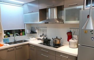 现代家居小厨房设计装修图