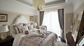高贵素雅大气欧式卧室设计欣赏