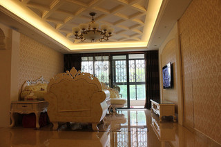63平小户温馨古典欧式两室两厅装修设计