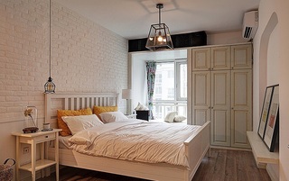 白色复古文艺范北欧风卧室设计大全