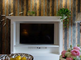 个性欧式家居石膏电视背景墙设计