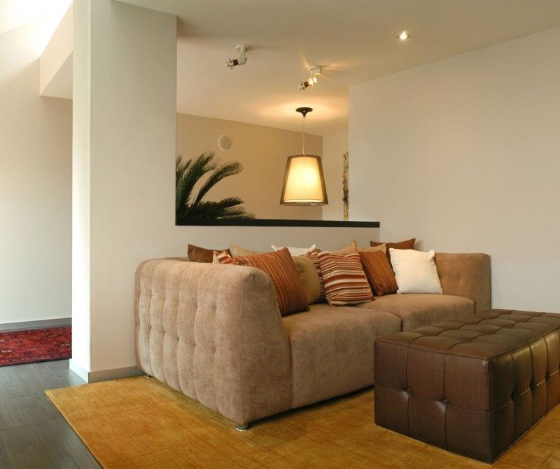 舒适宜家现代室内设计客厅懒人沙发装饰图片