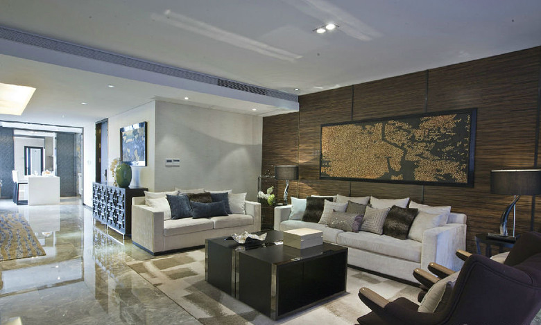 现代设计装修风格公寓室内装潢欣赏图