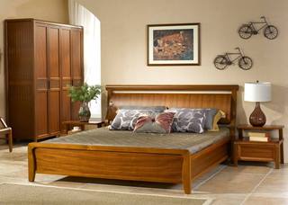 复古美式卧室纯实木家具欣赏大全