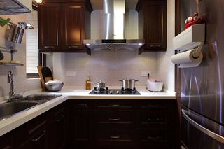 美式厨房橱柜设计装潢图