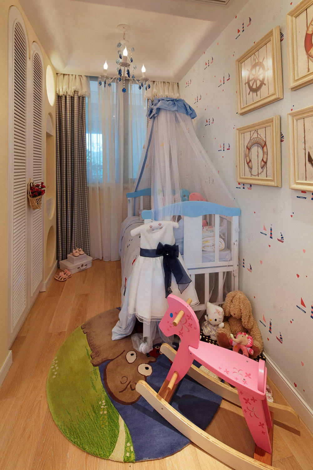 温馨地中海设计儿童房装修大全欣赏