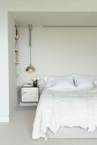 纯色简约宜家设计卧室图欣赏