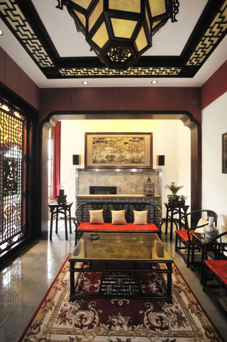 古典雅致中式客厅装饰大全欣赏