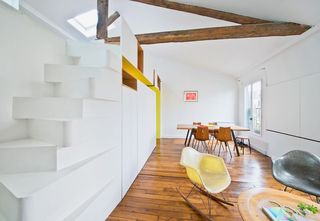 小户型复式客厅简约设计创意楼梯