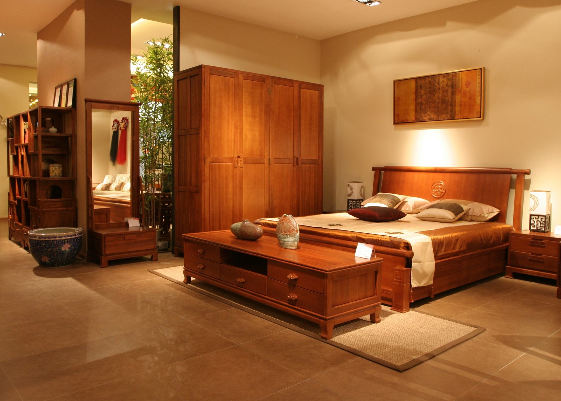 新中式小户型卧室简单装修