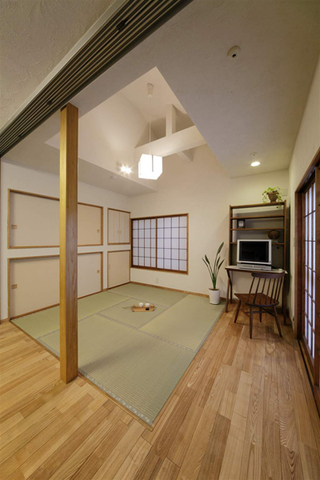 古色古香日式风格卧室榻榻米装饰图