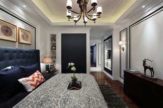奢华精致现代美式设计卧室效果图大全