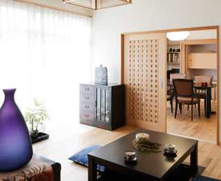 日式现代收纳设计两室两厅装修图片