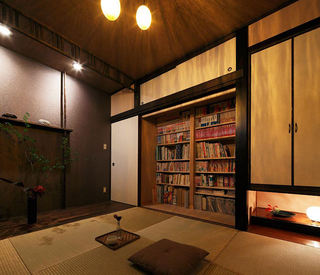 深邃禅意日式书房设计装修图片