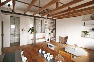 朴素淡雅日式风格客厅设计装修案例图