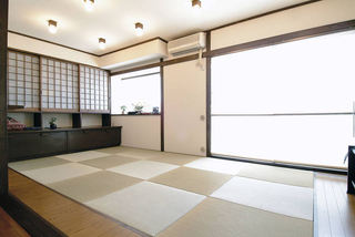 清爽日式简约风格客厅榻榻米设计