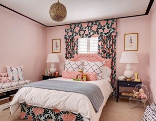 粉色甜美时尚田园风格卧室装饰效果图