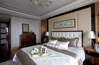 古典美式装饰风格卧室装潢效果图欣赏