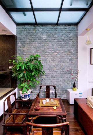 古典中式风格小茶室设计装修图