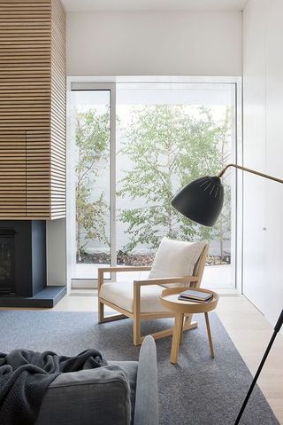 时尚纯净简约北欧风格小户型公寓室内设计效果图