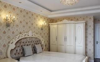 浪漫欧式新古典家装卧室墙纸欣赏