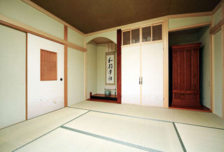 禅意日式设计风格家庭休闲区效果图