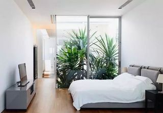 休闲现代自然风家居卧室效果图