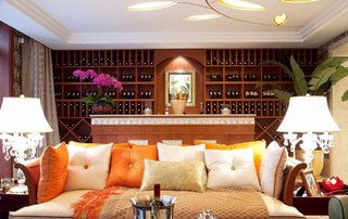 东南亚风格豪华别墅室内装修设计图片