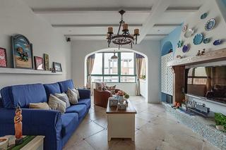 清新唯美地中海风格家居客厅设计