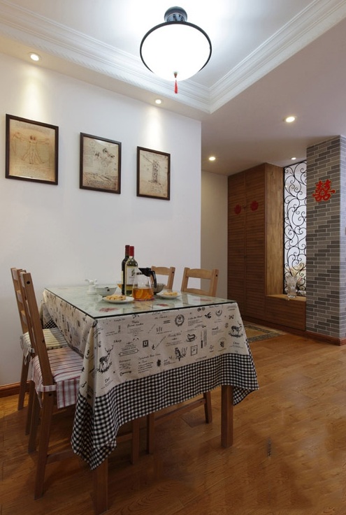 餐厅,相片墙,田园,咖啡色