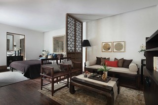 复古素雅中式风格卧室设计布置效果图