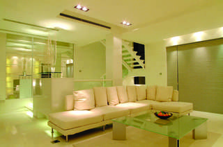 简约现代风设计客厅沙发效果图