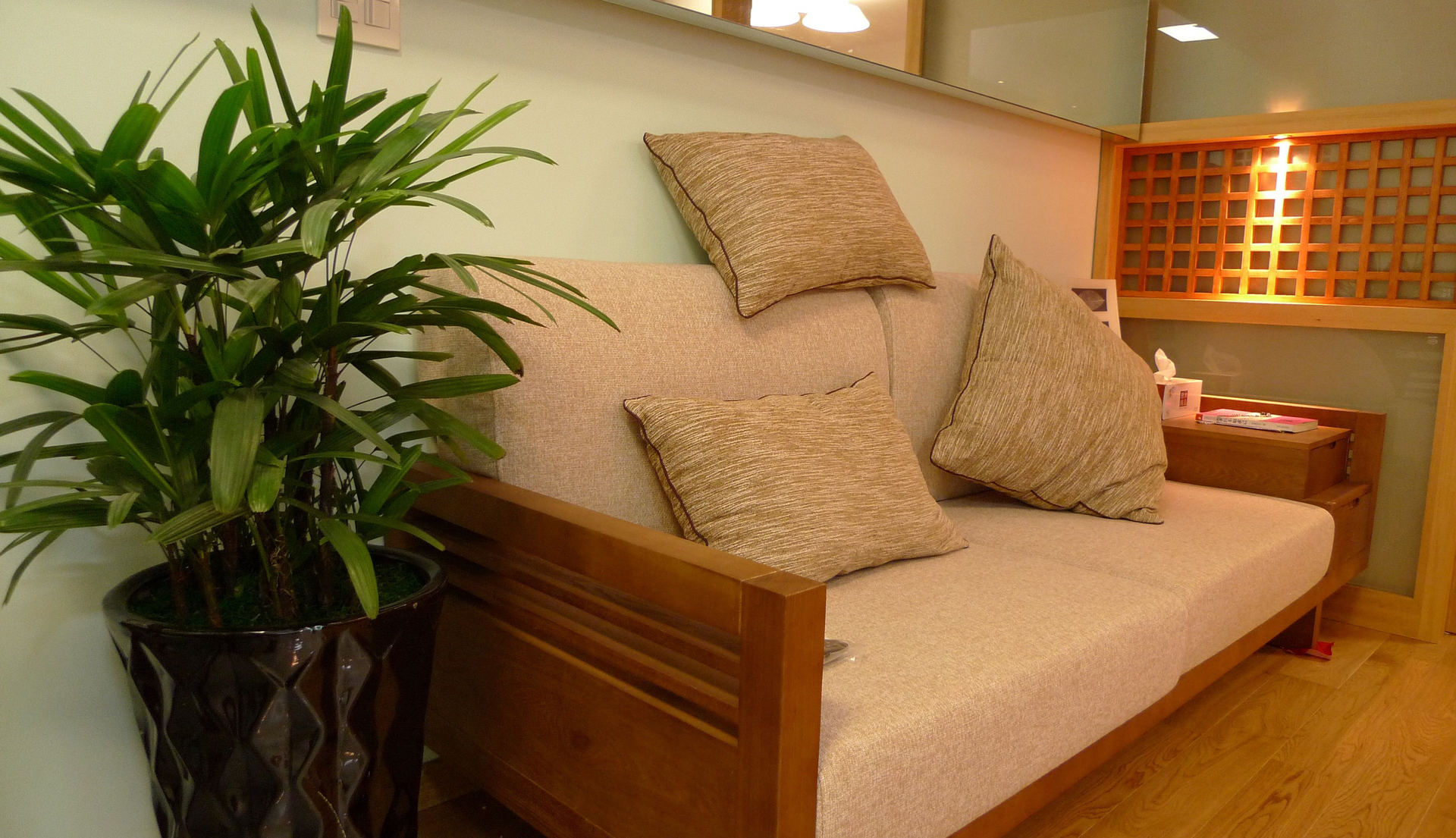 日式宜家小沙发效果图