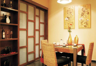 儒雅禅风中式风格餐厅装饰效果图