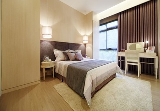 现代简约风格设计三居卧室装修案例图片欣赏