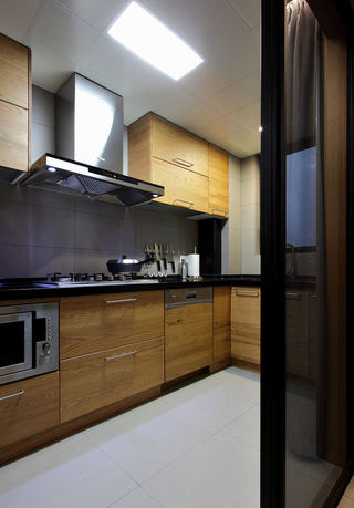 北欧风格四室一厅厨房家居装修设计效果图