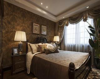 温馨古典豪华欧式卧室设计装潢效果图