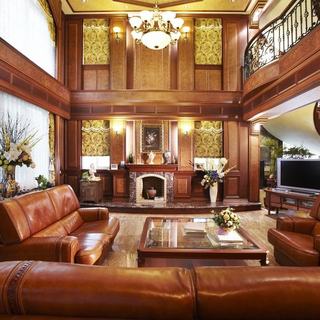 百万古典实木欧式别墅室内装修案例欣赏