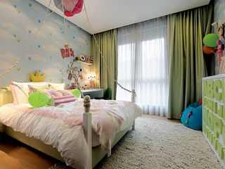 清新小可爱现代时尚设计家居儿童房装饰效果图